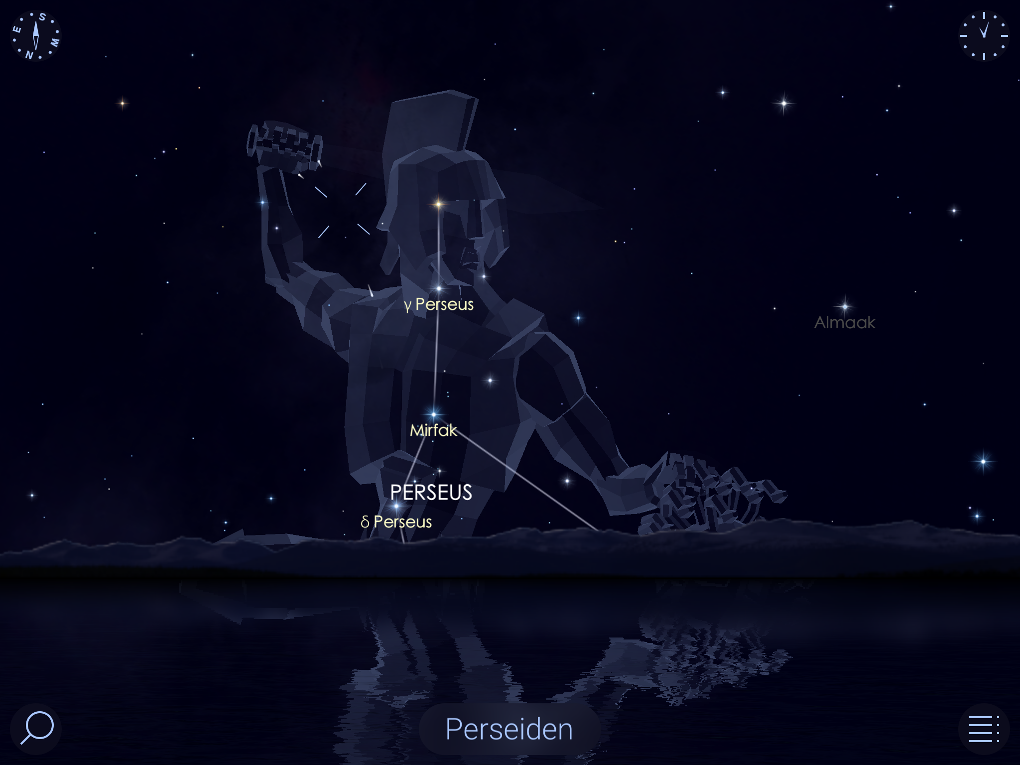 Sternbild des Perseus