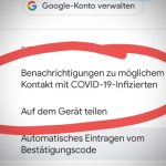 COVID Schnittstelle